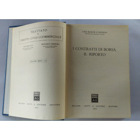 I contratti di borsa. Il riporto