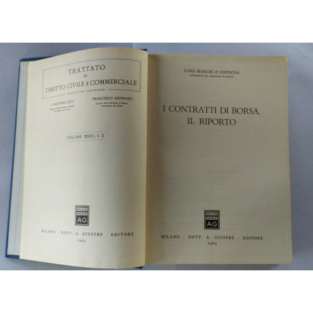 I contratti di borsa. Il riporto
