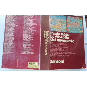 Le filosofie del novecento
