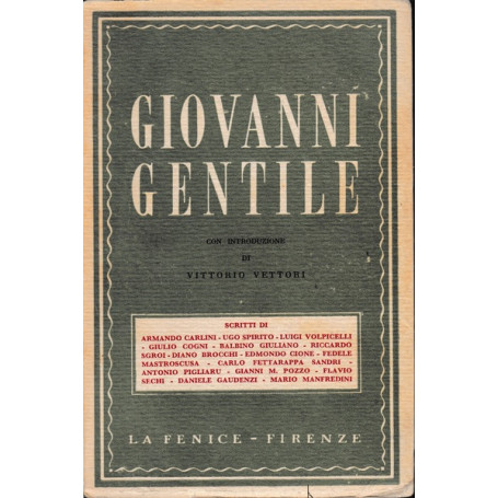 Giovanni Gentile
