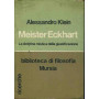 Meister Eckhart la dottrina mistica della giustificazione