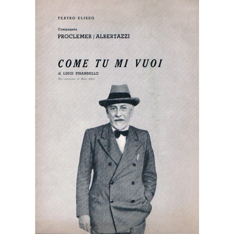 COME TU MI VUOI