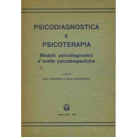 Psicodiagnostica e psicoterapia