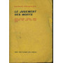 Le jugement des morts