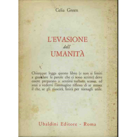 L'evasione dell'umanità