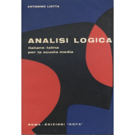 ANALISI LOGICA ITALIANO - LATINA PER LA SCUOLA MEDIA