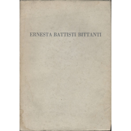 ERNESTA BATTISTI BITTANTI