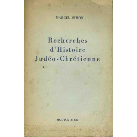 Recherches d'histoire judeo chretienne