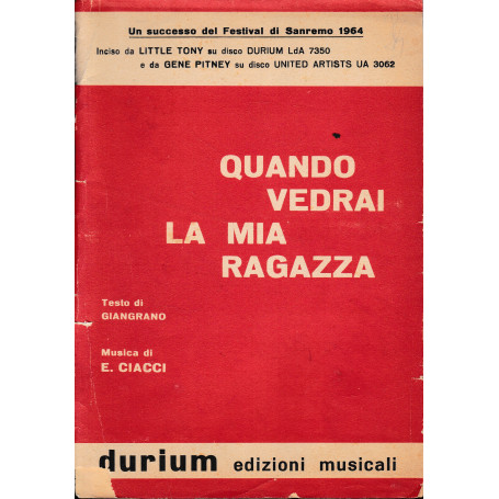 Quando vedrai la mia ragazza