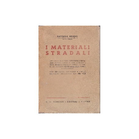 I materiali stradali
