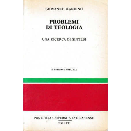 Problemi di teologia. Una ricerca di sintesi