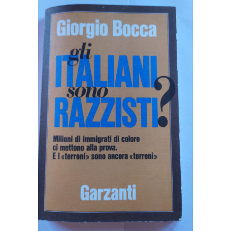 Gli italiani sono razzisti?