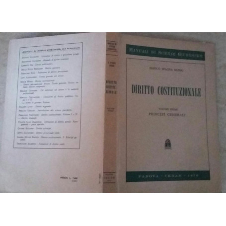 Diritto Costituzionale Volume primo