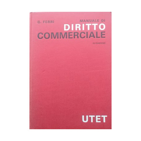 Manuale di Diritto Commerciale