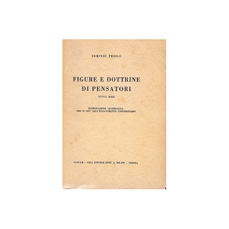 Figure e dottrine di pensatori