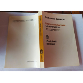 Diritto commerciale. L'imprenditore Impresa. Contratti di impresa. Titoli di credito. Fallimento.