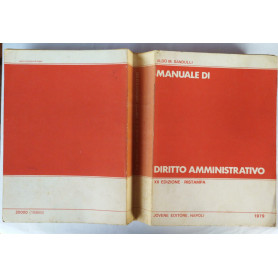 Manuale di diritto amministrativo