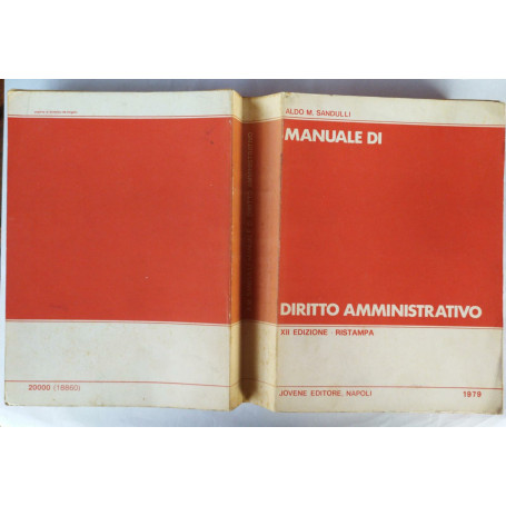 Manuale di diritto amministrativo