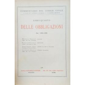 Commentario del Codice Civile. Libro quarto: delle obbligazioni (art. 1960-1991)