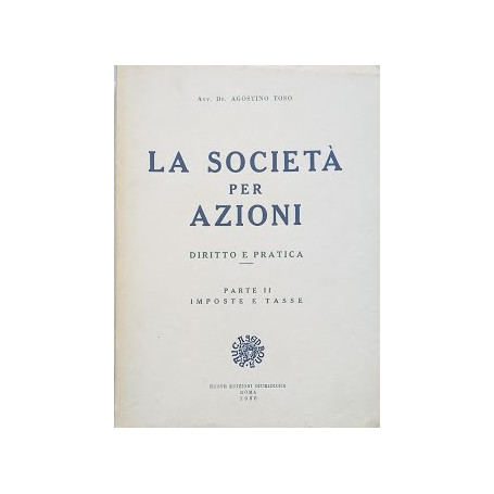 La società  per azioni