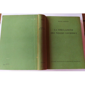 La simulazione dei negozi giuridici