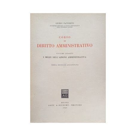 Corso di Diritto Amministrativo