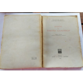 Nozioni di diritto canonico
