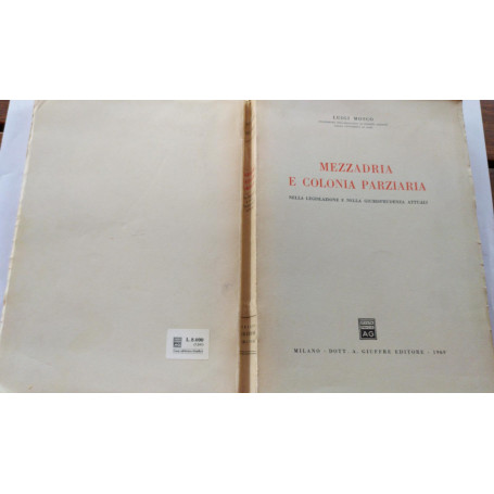 Mezzadria e colonia parziaria