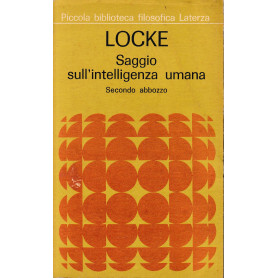 Saggio sull'intelligenza umana. Secondo abbozzo