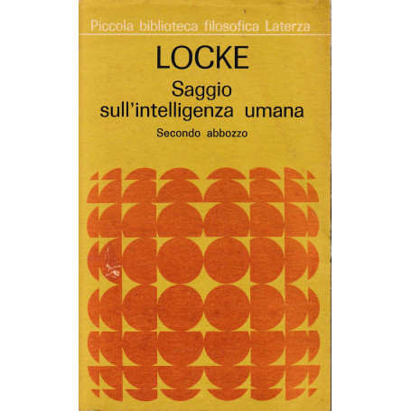 Saggio sull'intelligenza umana. Secondo abbozzo