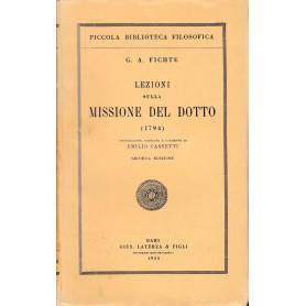 Lezioni sulla missione del dotto (1794)