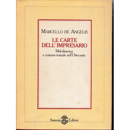 Le carte dell'impresario