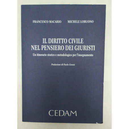 Il diritto civile nel pensiero dei giuristi. Un itinerario storico e metodologico per l'insegnamento