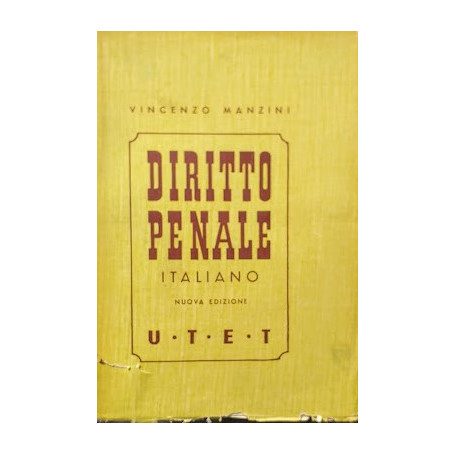 Trattato di Diritto Penale Italiano