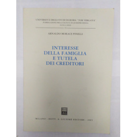 Interesse della famiglia e tutela dei creditori