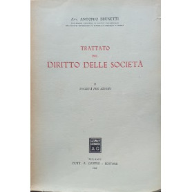 Trattato del Diritto delle Società  II: Società  per Azioni
