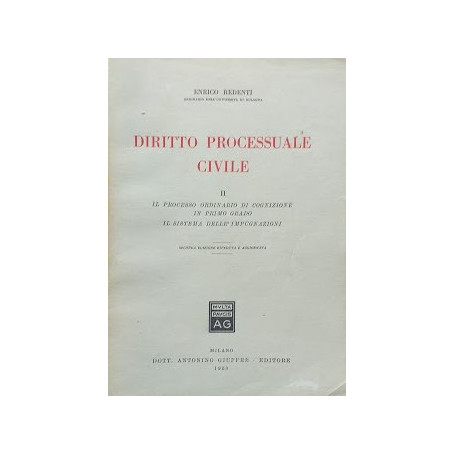 Diritto Processuale Civile
