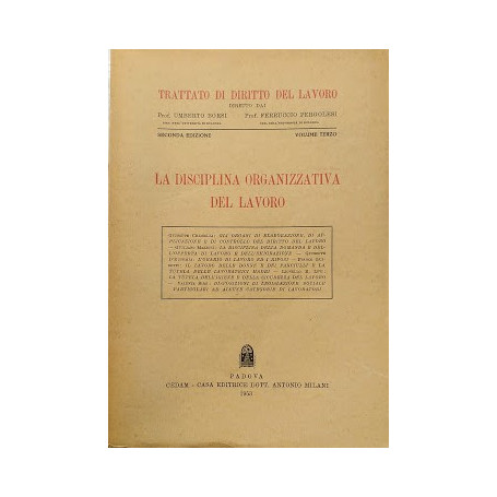 Trattato di Diritto del Lavoro