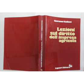 Lezioni sul diritto dell'impresa agricola