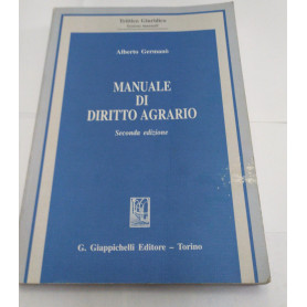 Manuale di diritto agrario