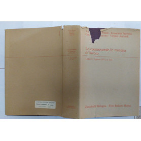 Le controversie in materia di lavoro. Legge 11 Agosto 1973