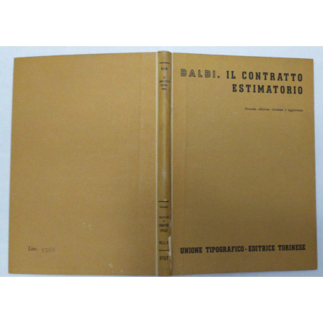 Il contratto estimatorio