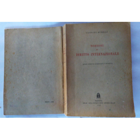 Nozioni di diritto internazionale