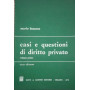 Casi e questioni di diritto privato Volume primo