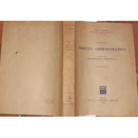 Corso di diritto amministrativo . Volume terzo