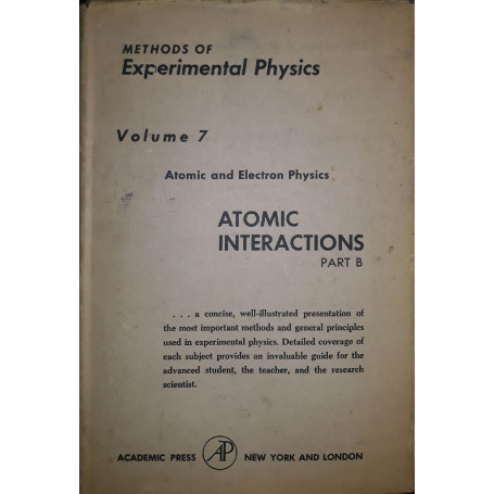 Methods of experimental physics. Volume 7