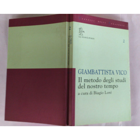 Il metodo degli studi del nostro tempo