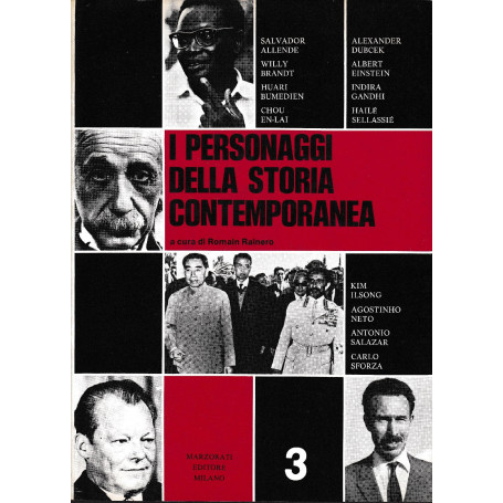 I personaggi della storia contemporenea