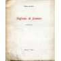 Sinfonia di fontane. Poesie