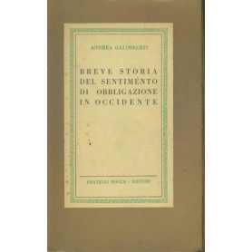 Breve storia del sentimento di obbligazione in occidente